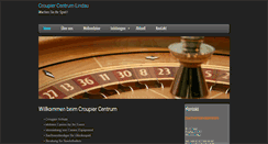 Desktop Screenshot of croupier-centrum.de